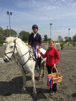Georgie Marriott Wins First Haygain Pony Discovery Second Round at Port Royal Equestrian Centre